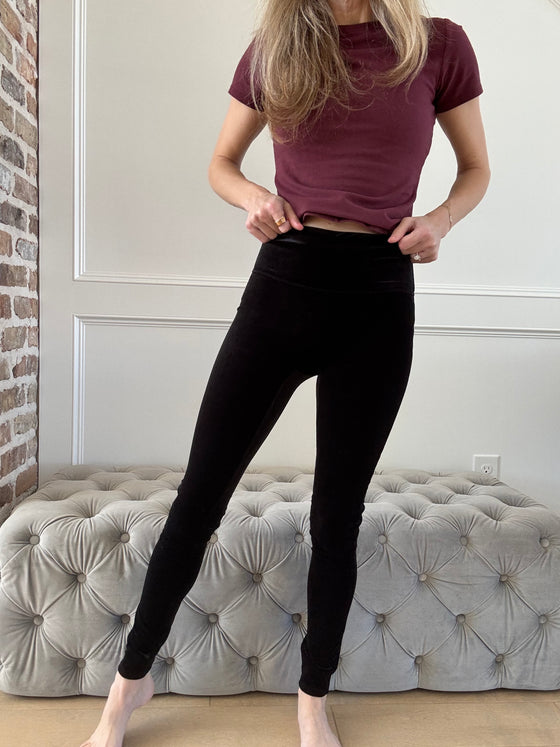 Spanx Velvet Leggings